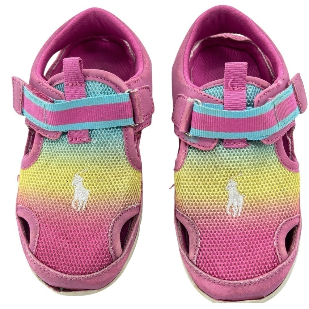 Polo Ralph Lauren Girls' Barnes Sandal in Size 10